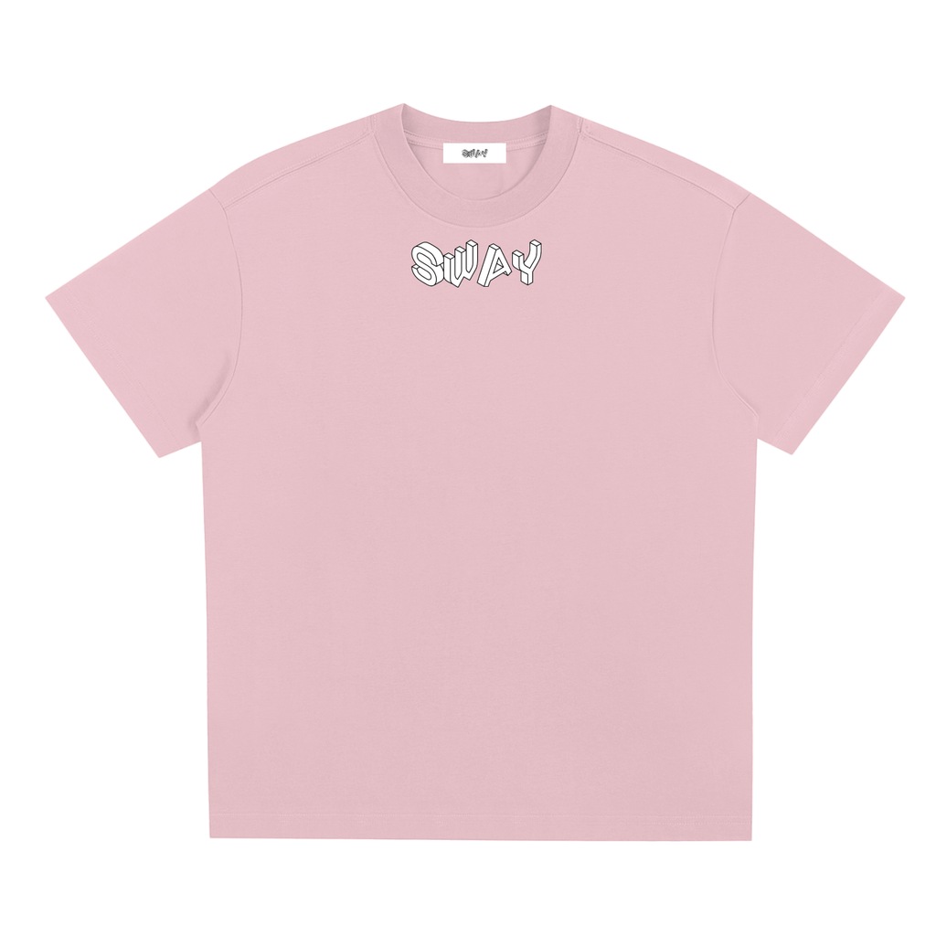 Pink/White SWAY Quick Dry Cooling T-Shirt