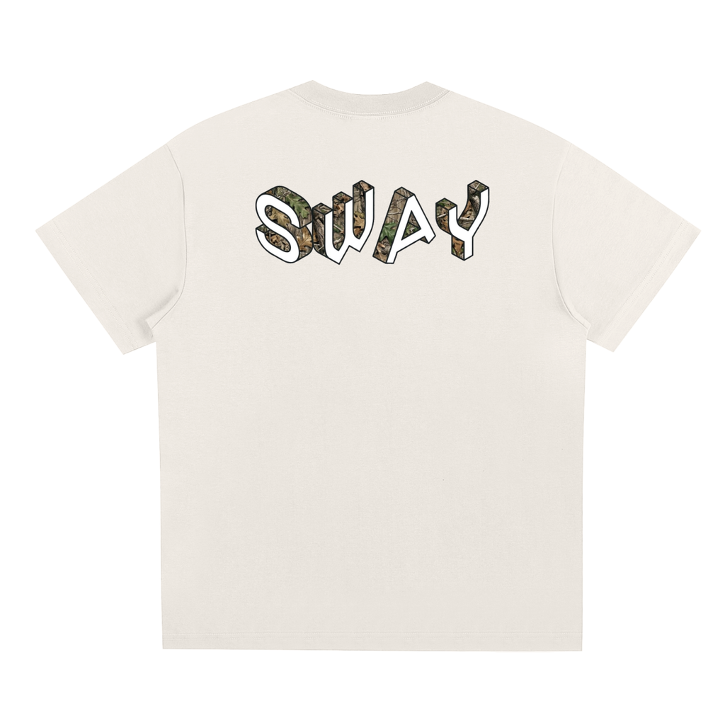 SWAY Cream/Camo Sorona Quick Dry Cooling T-Shirt