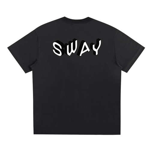 Black/Black SWAY Quick Dry Cooling T-Shirt