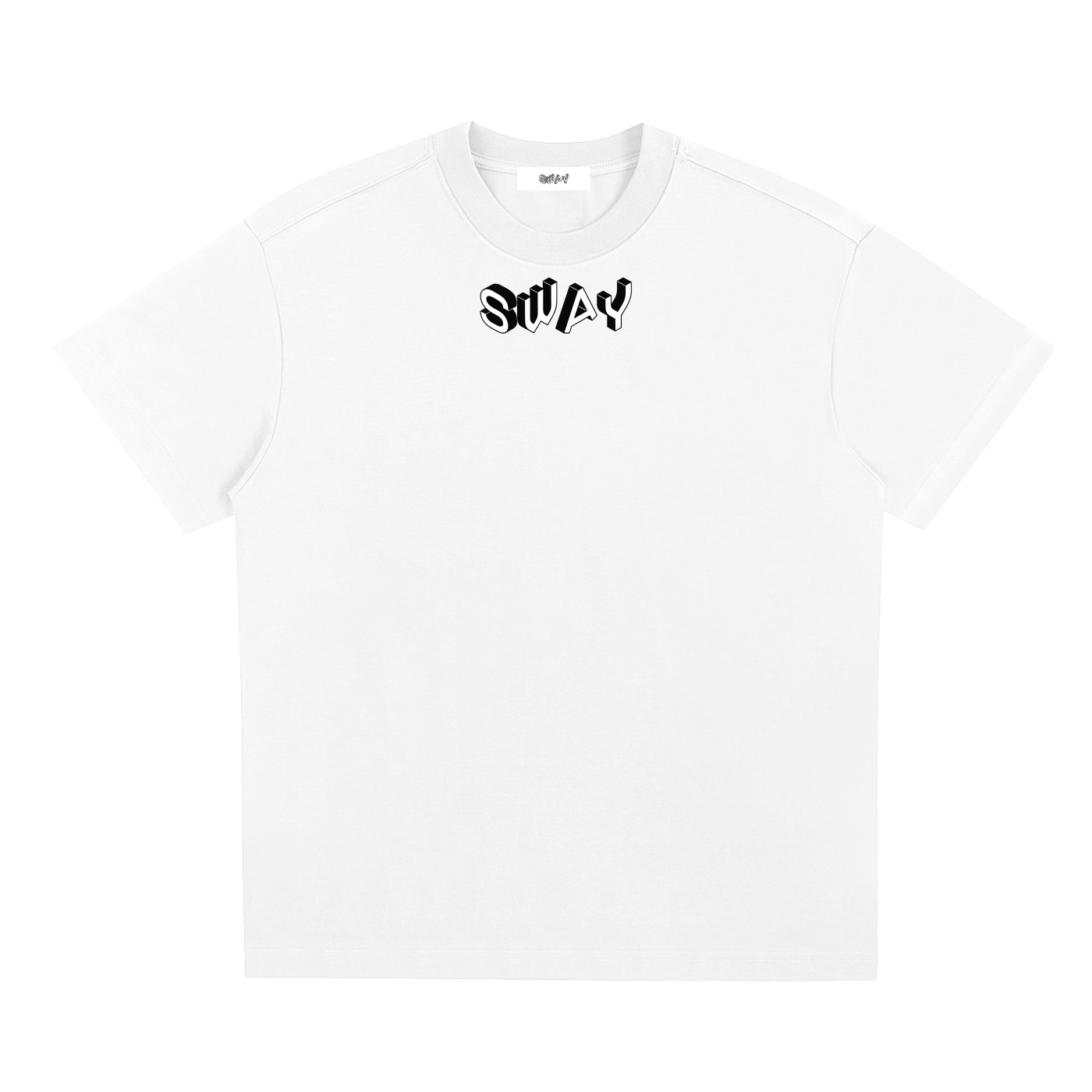 White/Black Sway Quick Dry Cooling T-Shirt