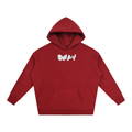 White SWAY Oversized Fleeced Hoodie