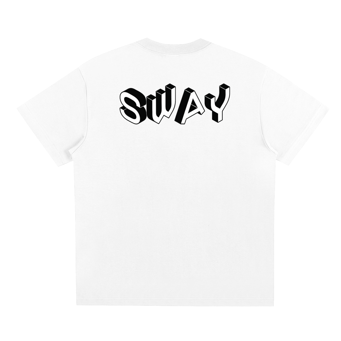 White/Black Sway Quick Dry Cooling T-Shirt