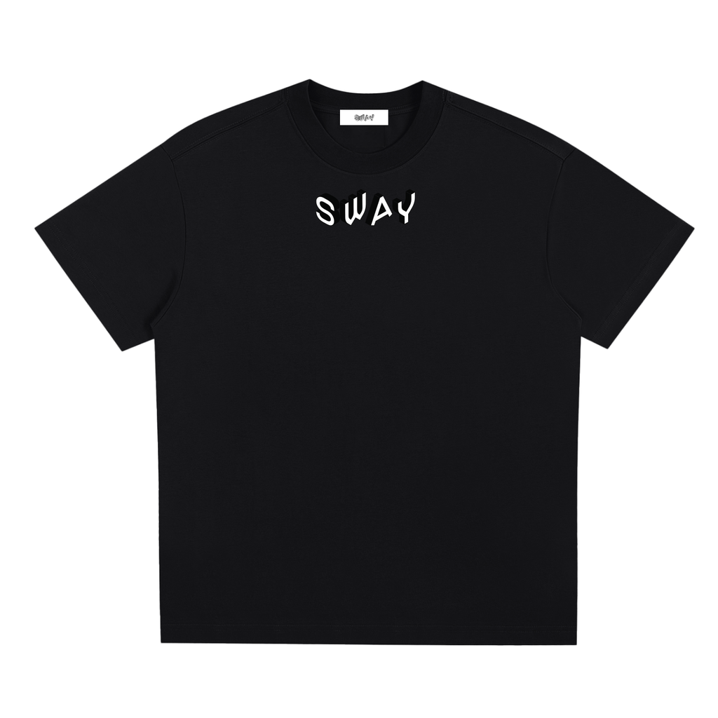 Black/Black SWAY Quick Dry Cooling T-Shirt