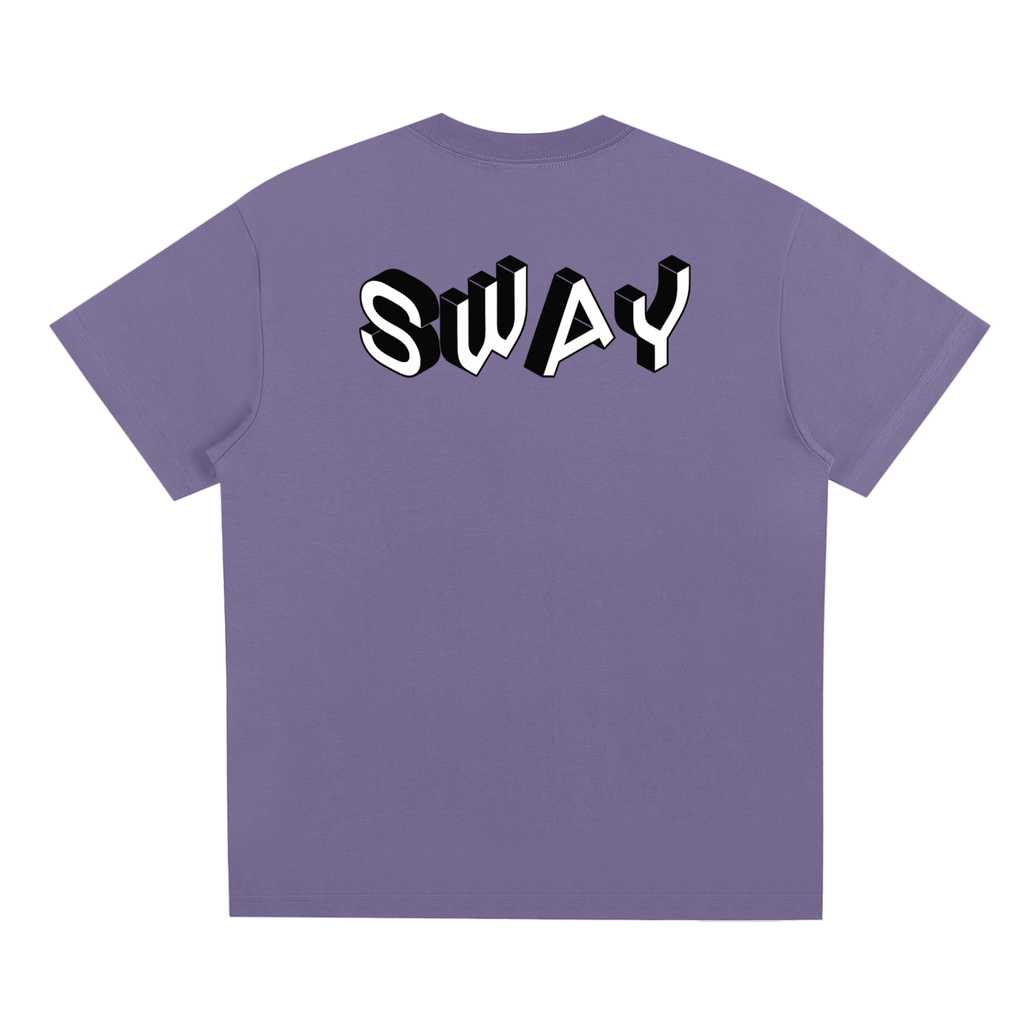 Purple/Black SWAY Quick Dry Cooling T-Shirt